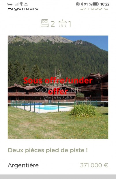 Immobilier Chamonix-Mont-Blanc pap, Appartement 40m², photo 2