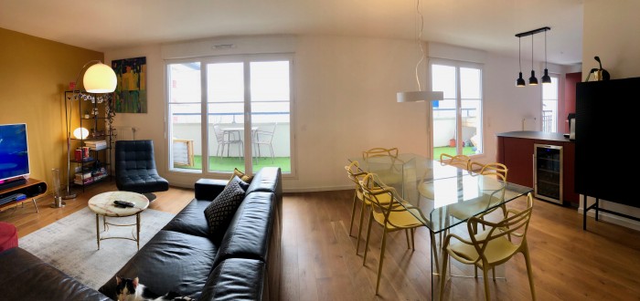Appartement 3 pièces à vendre - 76 m² - Montévrain
